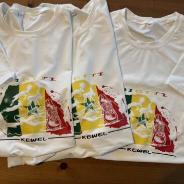 Un bout des Scrapouz voyagent en Afrique. Commande cliente tee-shirt personnalisés La Sénégazelle 2025 DTF Les Scrapouz