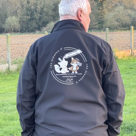Veste Softshell Dos - Les Scrapouz