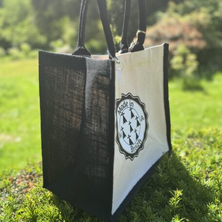 Petit cabas en jute noir - Made in Breizh2 - Les Scrapouz.jpg