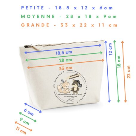 Tailles Trousses -Les Scrapou'z -