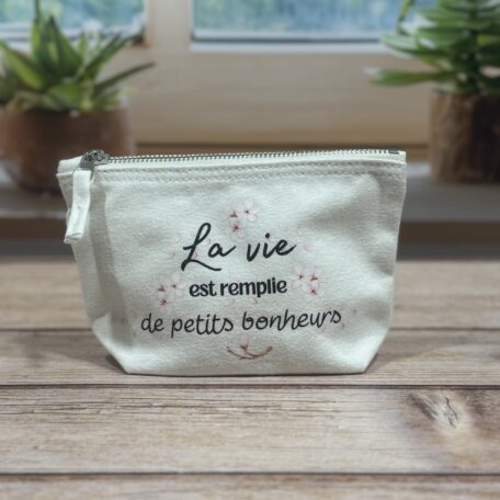 Trousse Coton - Cerisier 2 - Les Scrapouz