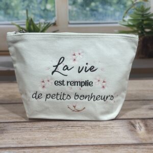 Trousse Coton - Cerisier - Les Scrapouz