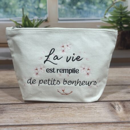 Trousse Coton - Cerisier - Les Scrapouz