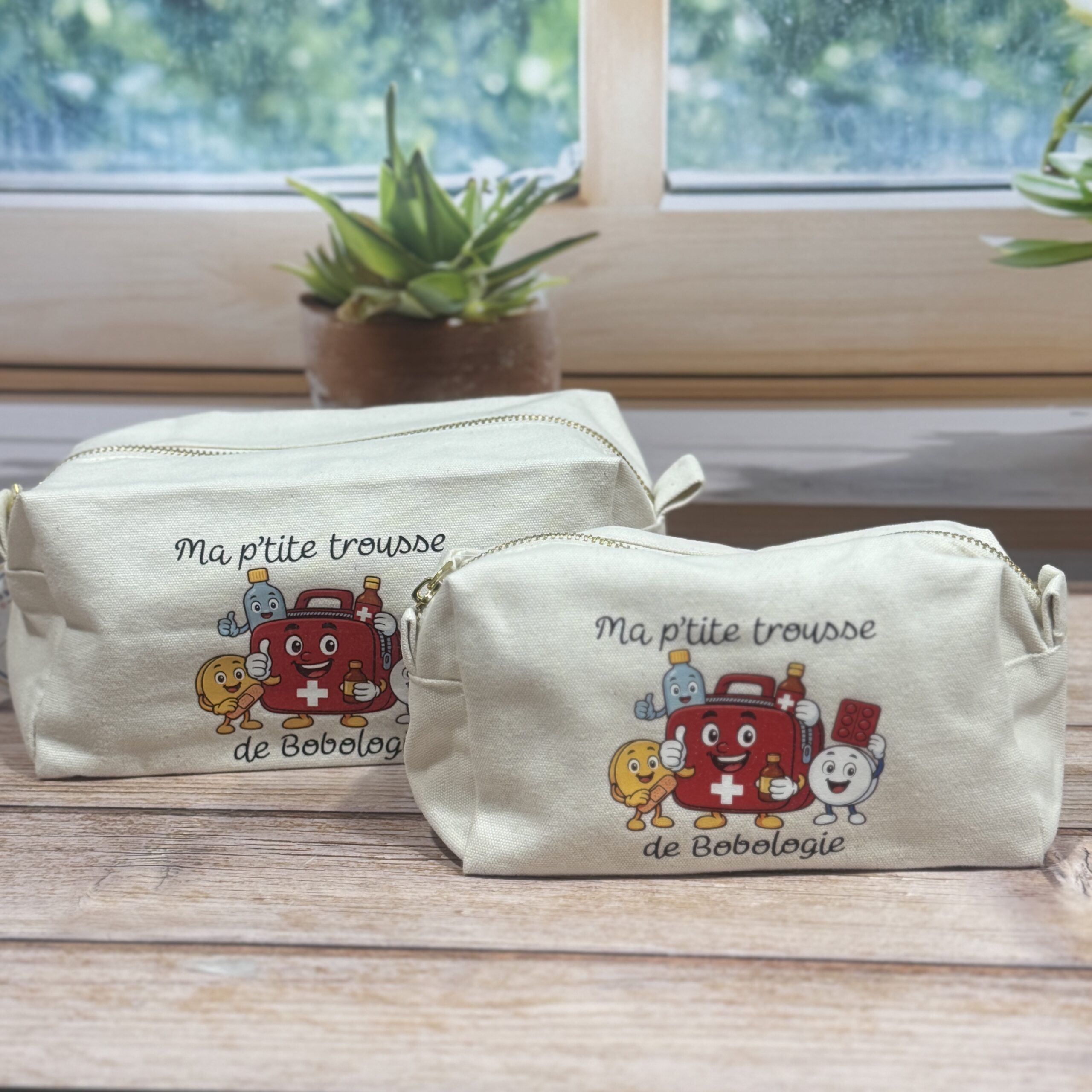 Trousses rectangulaires Bobologie - Les Scrapouz Trousses rectangulaires Bobologie - Les Scrapouz