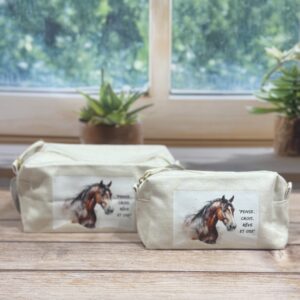 Trousses rectangulaires Tête Cheval - Les Scrapouz