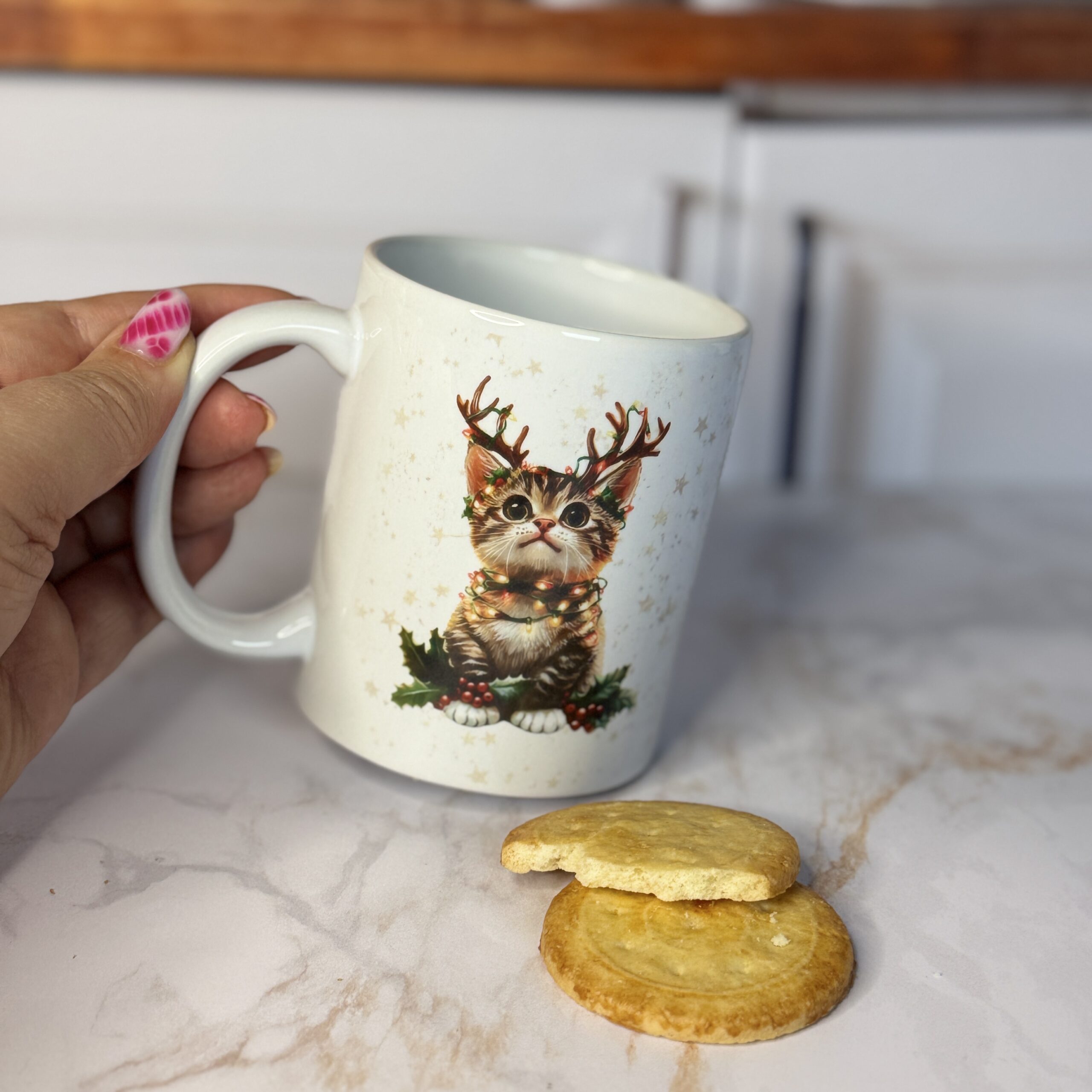 Mug Chaton de Noël - Les Scrapouz Mug Chaton de Noël - Les Scrapouz